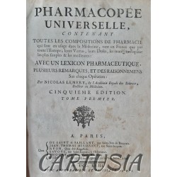 Pharmacopée_Universelle, _Nicolas_Lemery,_Tome_1