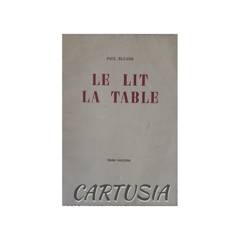 Le_lit_La_table,_Paul_Eluard