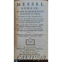 Messel_romain_selon_le_règlement_du_Concile_de_Trente,_de_ Voisin