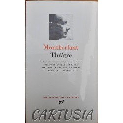 Montherlant_Théâtre